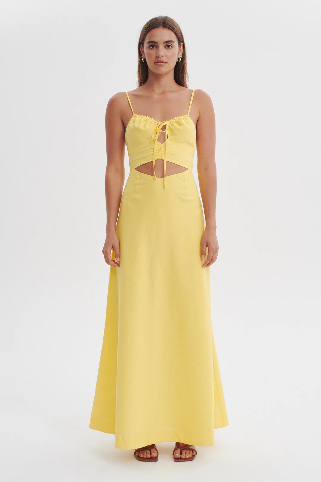 Sundream Maxi Dress- Sunshine Elegant Tiered Maxi Dress