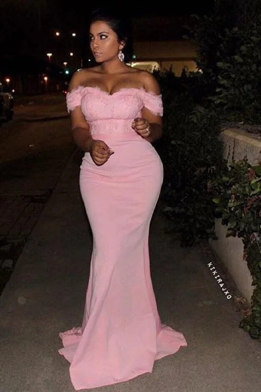 Ruby Blush Off The Shoulder Lace Fishtail Maxi Dress Cozy Wrap Maxi Dress