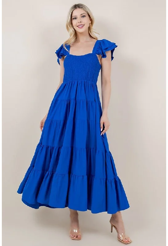 Sapphire Maxi Dress Stylish One-Shoulder Maxi Dress