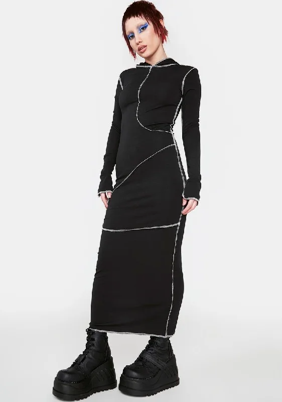 Screen Saver Maxi Dress Fashionable High-Low Maxi Dress