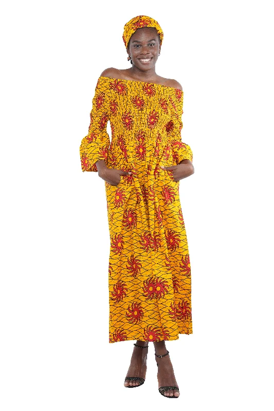 African Long Maxi Dress