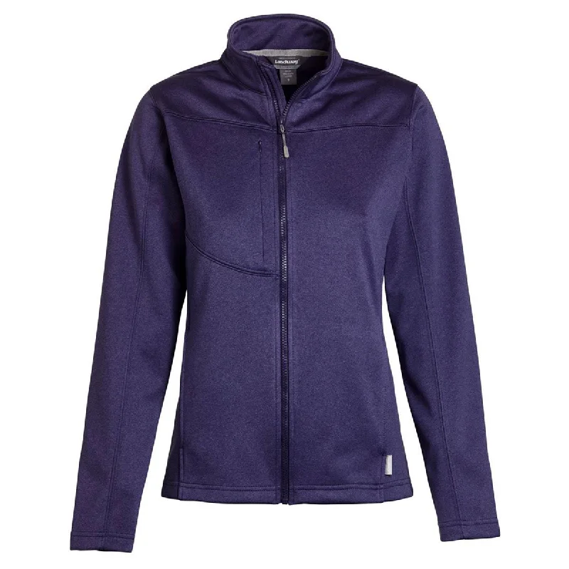 Landway Women's Heather Purple Flash Bonded Jacket