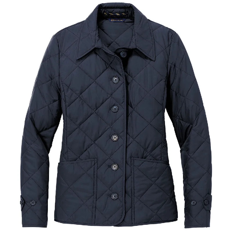 Brooks Brothers Women's Night Navy Quilted Jacket