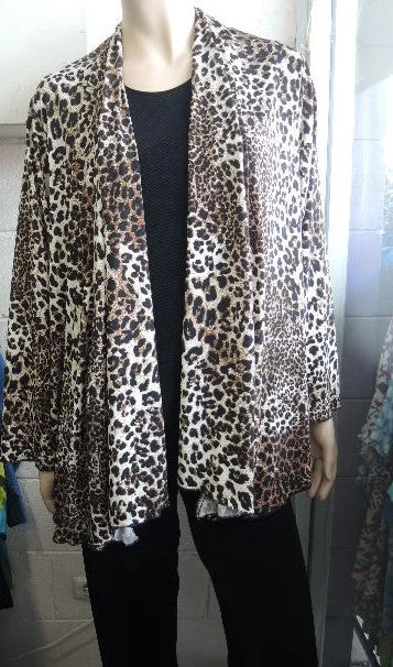 Party Girl Stretch Animal Print Jacket