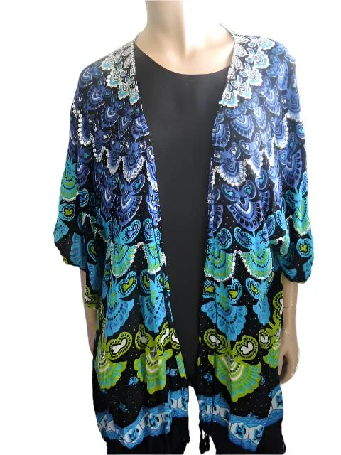 Short sleeve kaftan style jacket