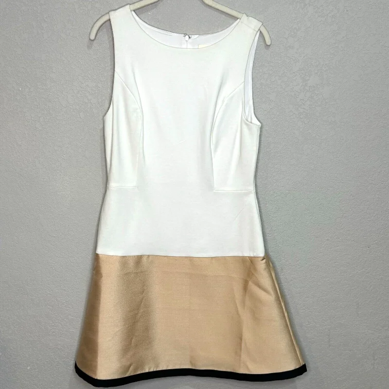 Anthropologie Maeve NEW Gold Dipped Sleeveless Mini Dress Size 8 $178