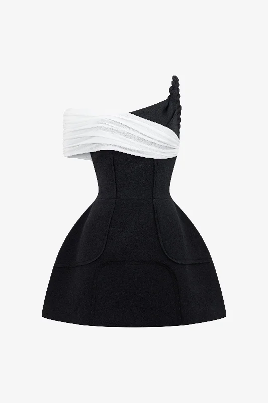 Monot Asymmetrical Mini Dress