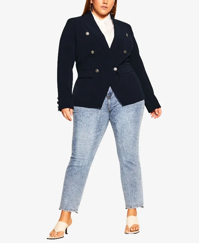 City Chic Trendy Plus Size Royal Love Jacket Toggled Jacket Drawstring Jacket Belted Jacket City Chic Trendy Plus Size Royal Love Jacket Toggled Jacket Drawstring Jacket Belted Jacket