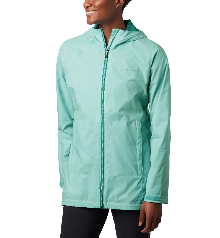 Columbia Switchback Lined Rain Jacket Striped Jacket Polka Dot Jacket Floral Jacket