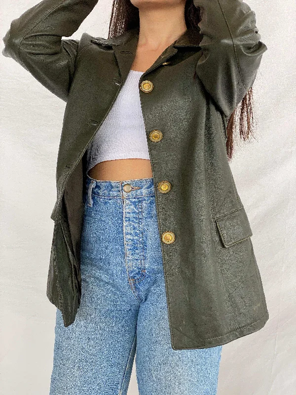 Vintage Guaranteed Original Genuine Leather Jacket Denim Fabric Leather Fabric Suede Fabric Vintage Guaranteed Original Genuine Leather Jacket Denim Fabric Leather Fabric Suede Fabric