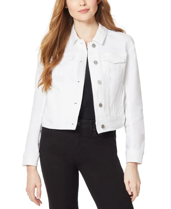 Women's Classic Trucker Denim Jacket Elasticated Jacket Padded Jacket Insulated Jacket Women's Classic Trucker Denim Jacket Elasticated Jacket Padded Jacket Insulated Jacket