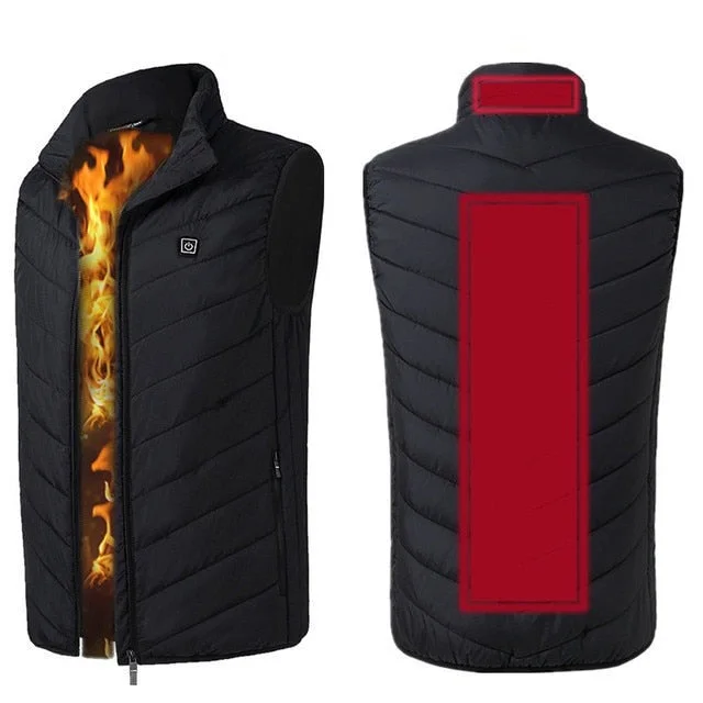 2 Areas heated Black
