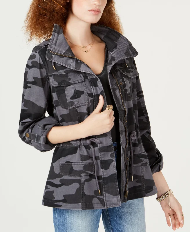 American Rag Juniors Camo Print Utility Jacket Faux Fur Jacket Real Fur Jacket Shearling Jacket American Rag Juniors Camo Print Utility Jacket Faux Fur Jacket Real Fur Jacket Shearling Jacket