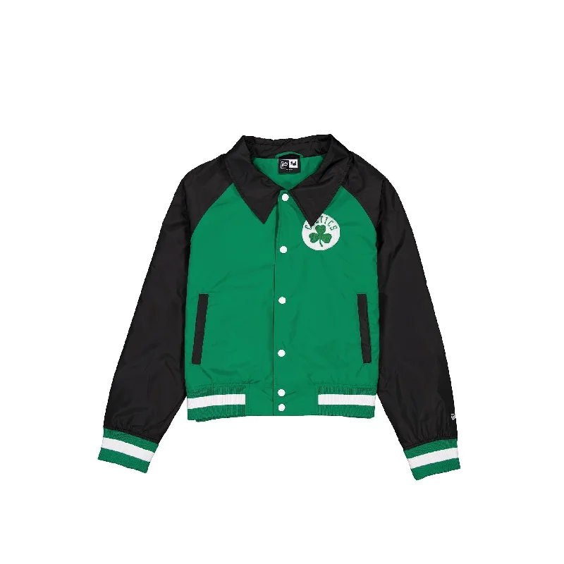 Boston Celtics Game Day Women's Jacket Striped Jacket Polka Dot Jacket Floral Jacket Boston Celtics Game Day Women's Jacket Striped Jacket Polka Dot Jacket Floral Jacket