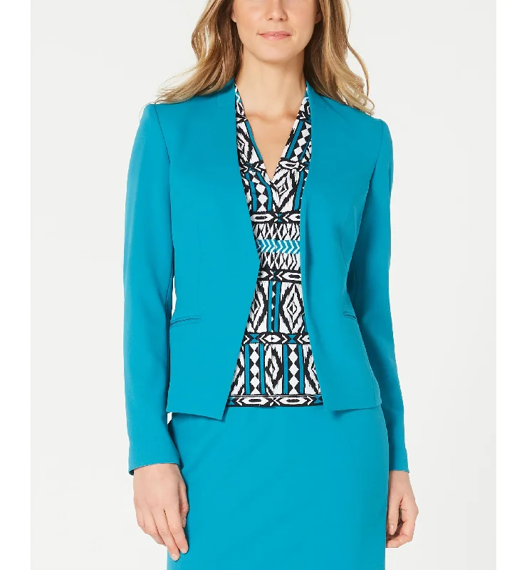 Calvin Klein Asymmetrical Open Front Jacket Toggled Jacket Drawstring Jacket Belted Jacket Calvin Klein Asymmetrical Open Front Jacket Toggled Jacket Drawstring Jacket Belted Jacket
