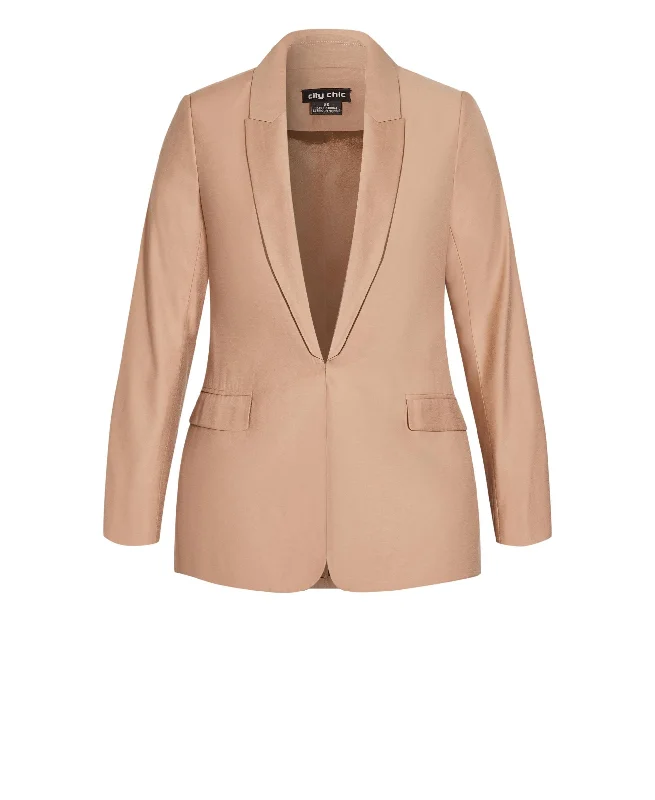 City Chic Trendy Plus Perfect Suit Jacket Mesh Jacket Canvas Jacket Denim Jacket