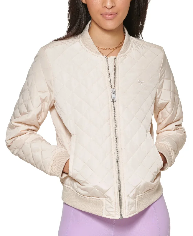 Diamond Quilted Casual Bomber Jacket Denim Jacket Leather Jacket Suede Jacket