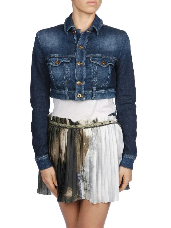 Diesel Womens Ruine-Ne Jacket Wool Jacket Cashmere Jacket Tweed Jacket