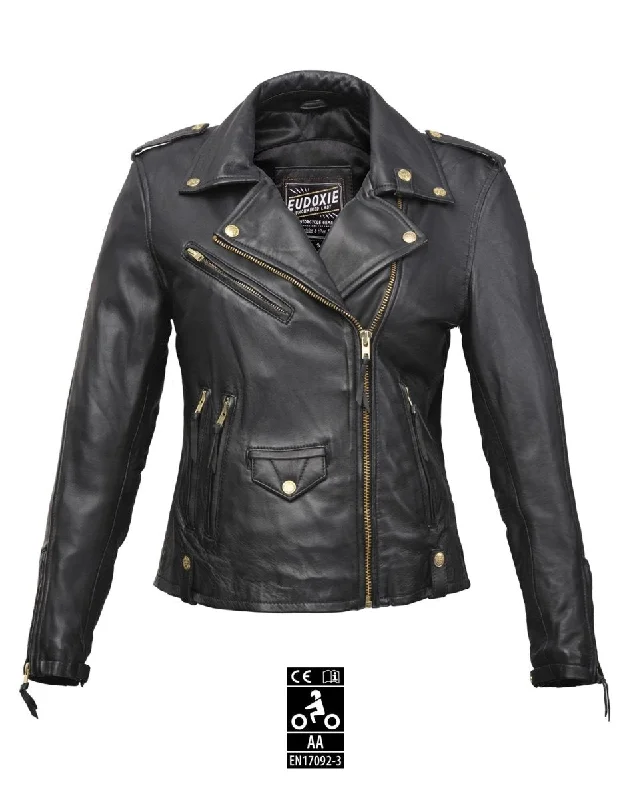 EUDOXIE Suzy Women's Leather Jacket in Black Print Jacket Jacquard Jacket Patchwork Jacket EUDOXIE Suzy Women's Leather Jacket in Black Print Jacket Jacquard Jacket Patchwork Jacket
