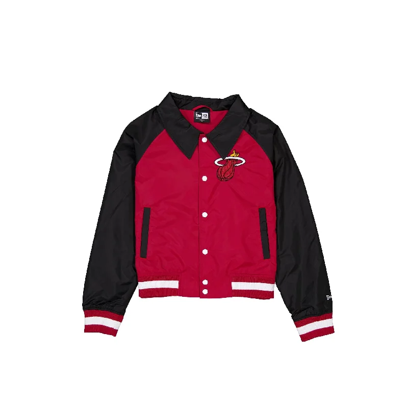 Miami Heat Game Day Women's Jacket Bomber Jacket Anorak Windbreaker