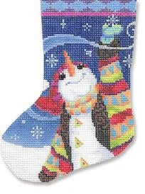 MN-SX03 Snowman with Jacket Mini Stocking Appliqued Jacket Beaded Jacket Sequined Jacket MN-SX03 Snowman with Jacket Mini Stocking Appliqued Jacket Beaded Jacket Sequined Jacket
