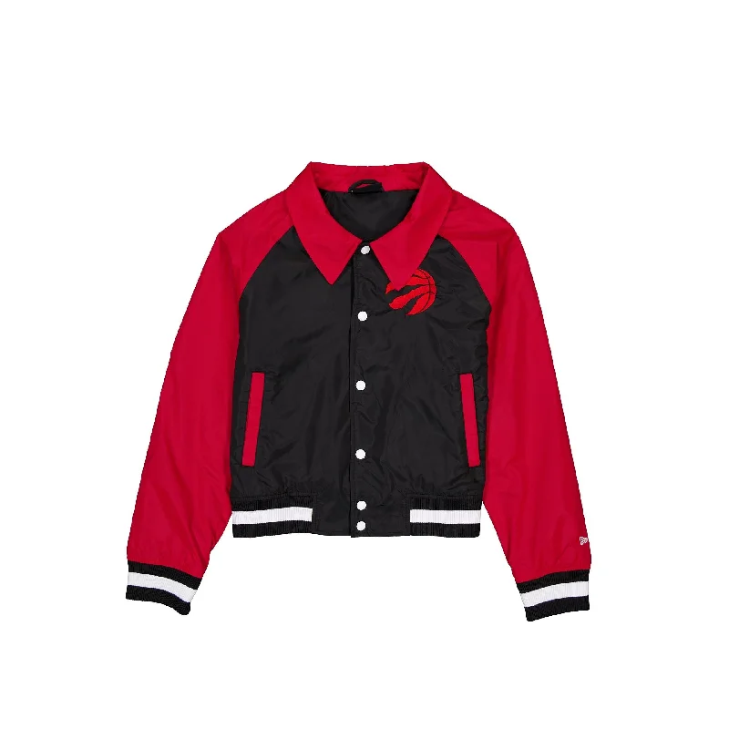 Toronto Raptors Game Day Women's Jacket A-Line Jacket Boat Neck Shawl Collar