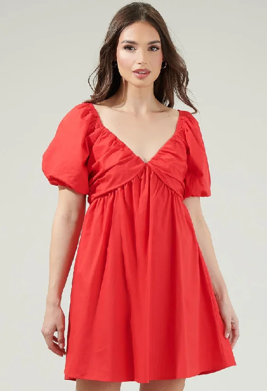 Camilla Mini Dress Fashionable Lace Mini Dress