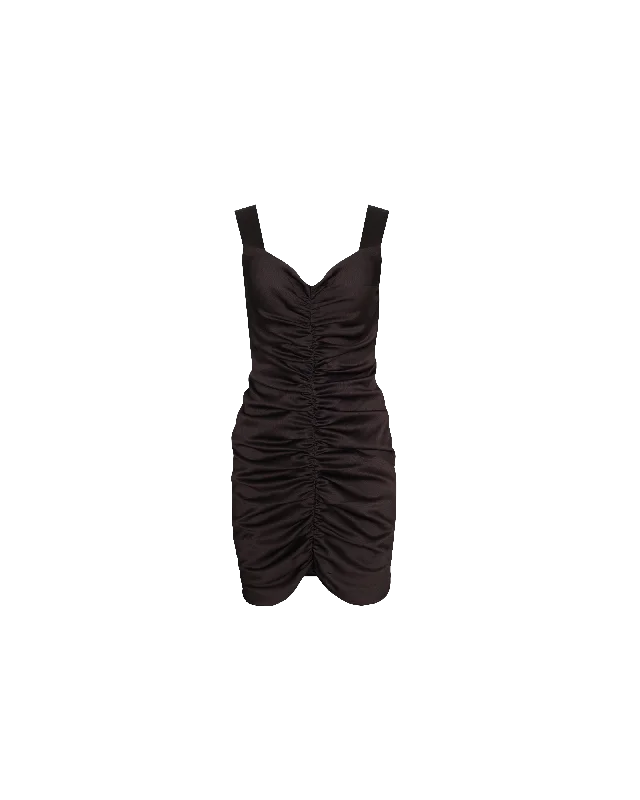 ERCOLINI MINI DRESS JAVA Comfortable Shift Mini Dress
