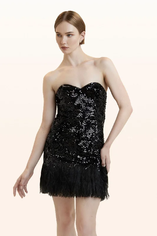 Moon Glade Mini Dress Cozy Long Sleeve Mini Dress