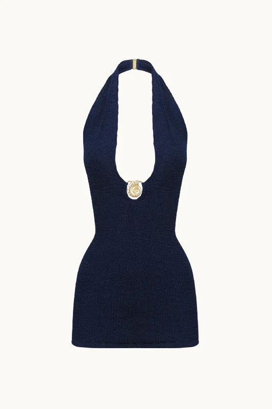 NEPTUNE MINI DRESS Elegant Vintage Mini Dress