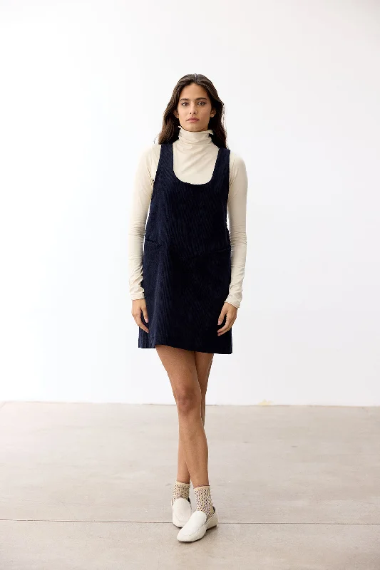 Cotton Corduroy Jumper - Medianoche