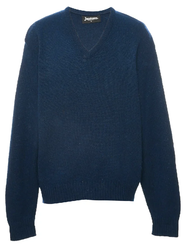 Jantzen Navy Jumper - L