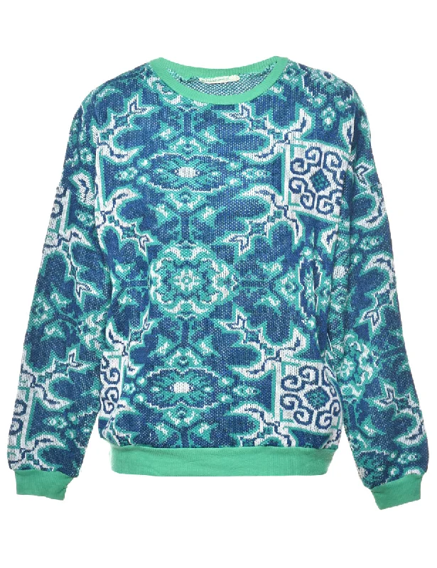 Patterned Jumper - M