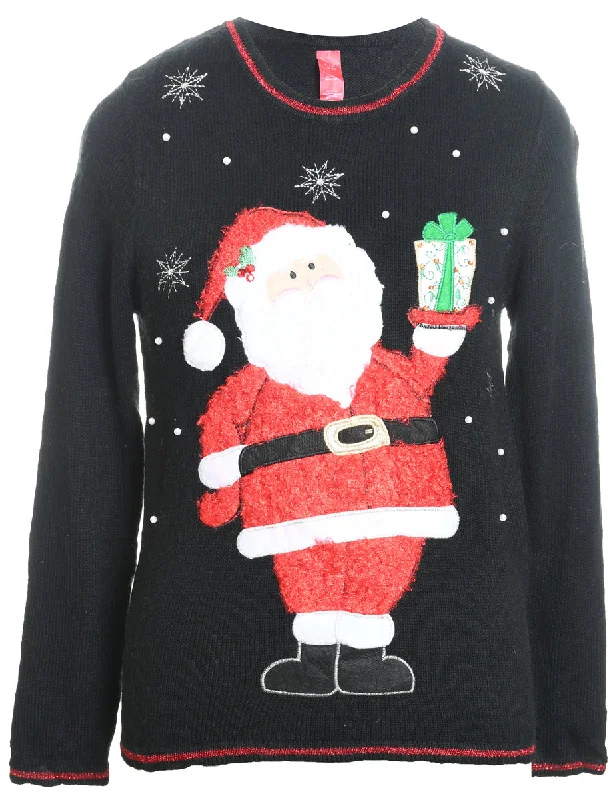 Santa Claus Christmas Jumper - S