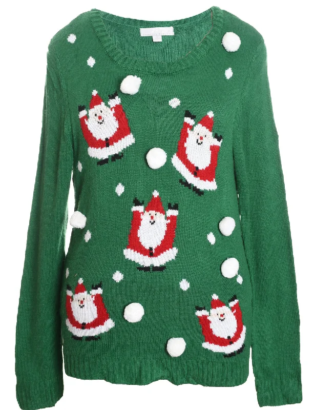 Santa Claus Christmas Jumper - XL