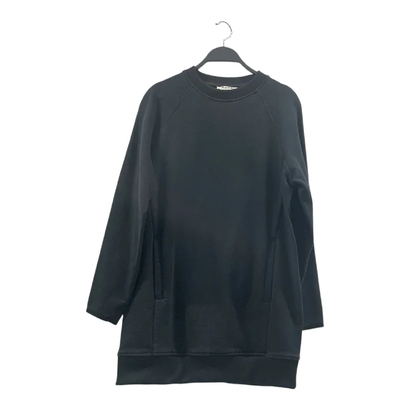 Acne Studios/Sweatshirt/S/Cotton/BLK/LONG CREW/RN131738/