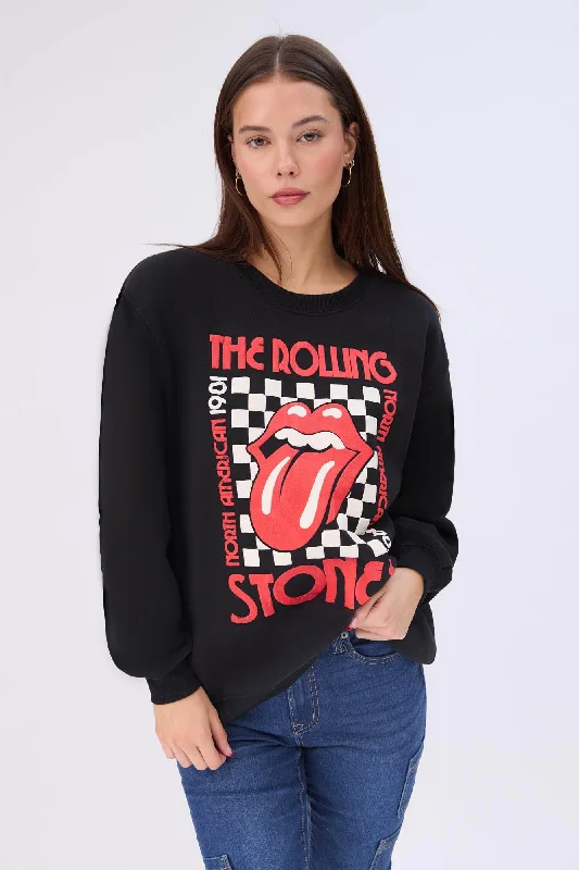 The Rolling Stones Graphic Crew Neck Sweatshirt