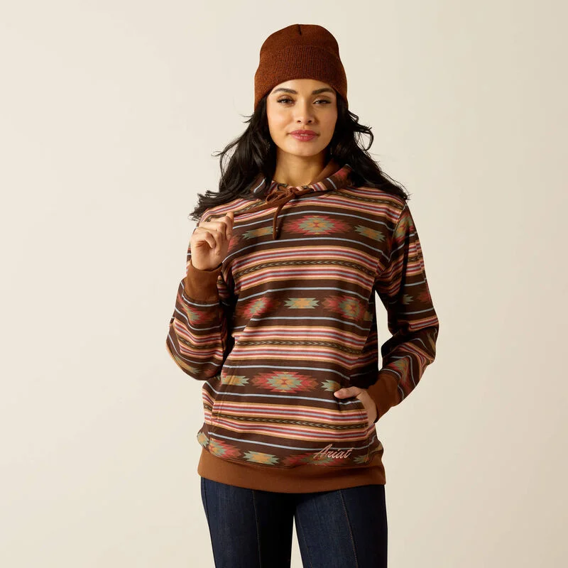 Ariat Women's Soft Silt Serape Print Skyline Hoodie 10053957