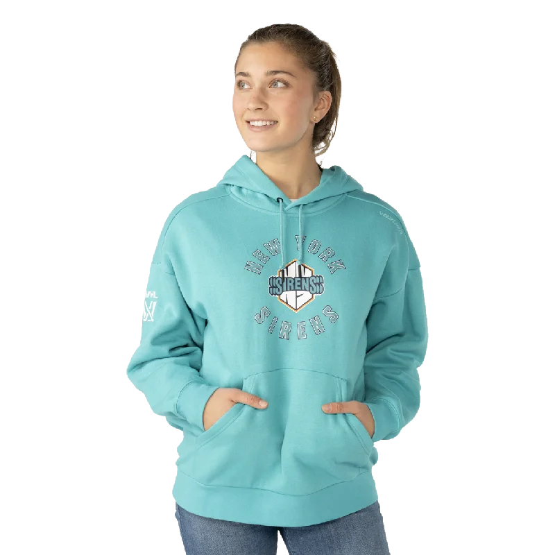 BAUER PWHL TEAM ULTIMATE HOODIE WOMENS NEW YORK SIRENS