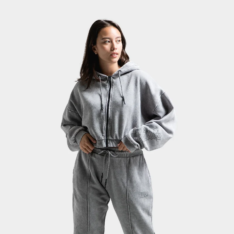 Supply & Demand Women's Monair Boxy Hoodie / Grey