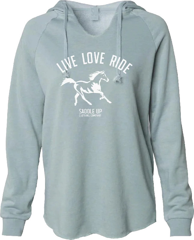 Live Love Ride Cozy Lightweight Hoodie