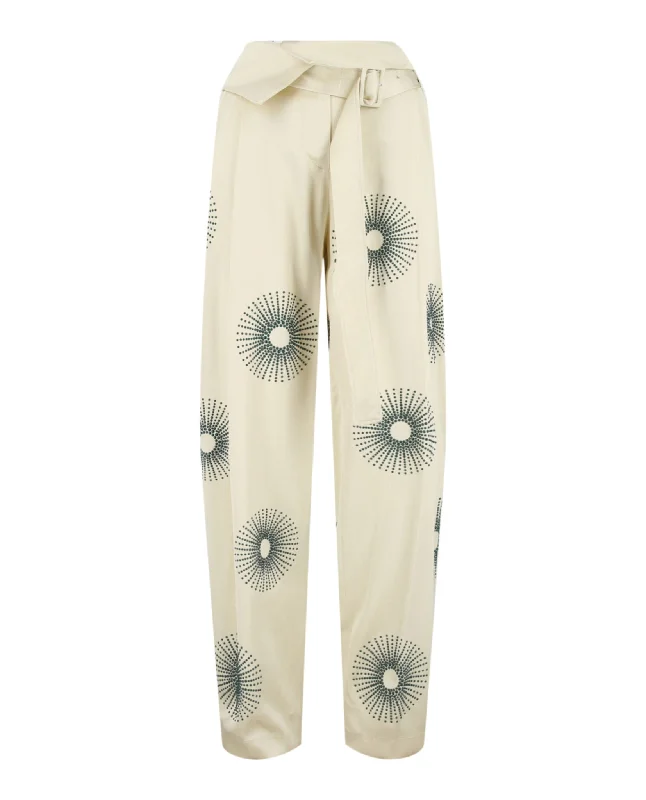 Stella McCartney Womens Elliana Hotfix Pearl Pants