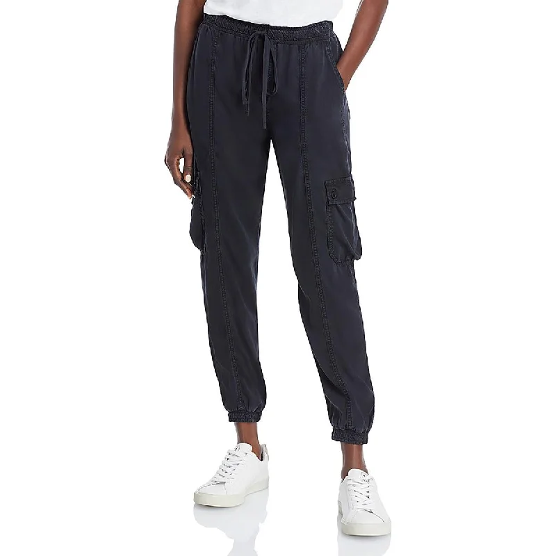 Womens High Rise Jogger Cargo Pants