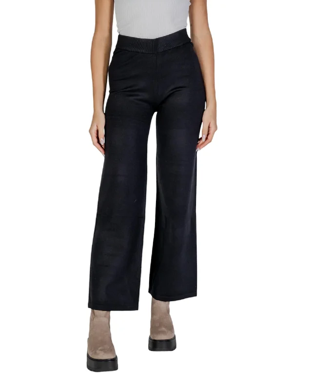 Clera© Cler Women's Wide Leg Pants - Black