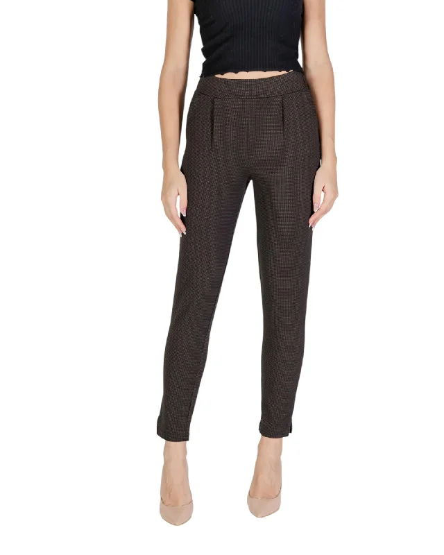 Ichi  Mia Brown Skinny Pants