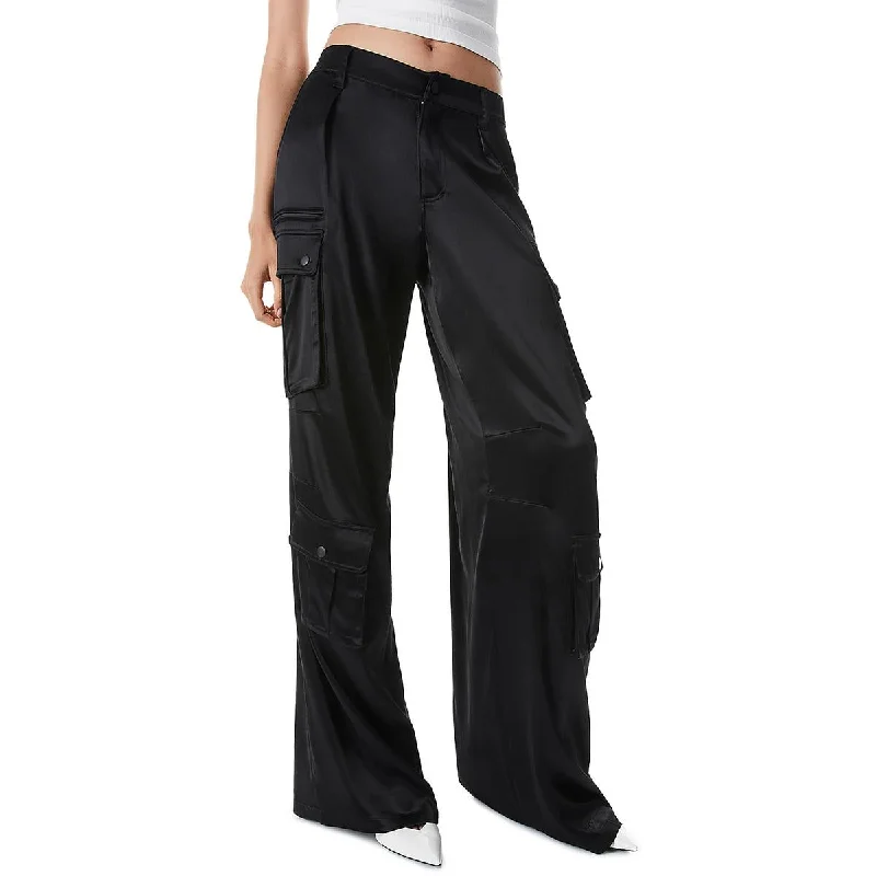 Womens Cargo Wide Leg Cargo Pants