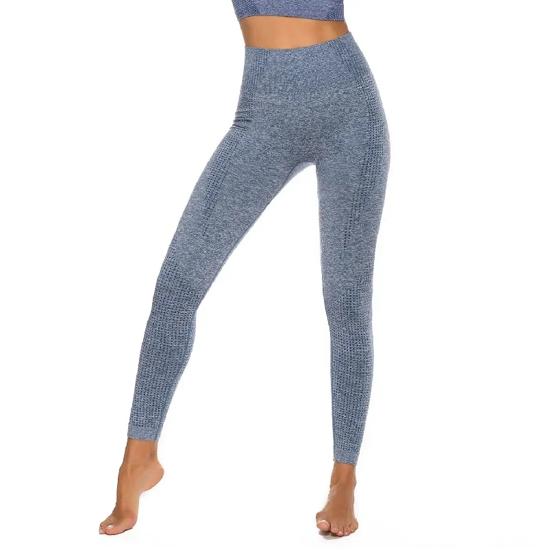 Gray Blue Leggings