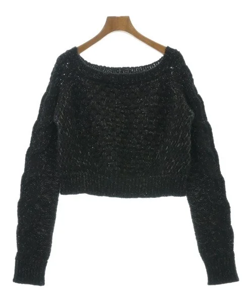 DIESEL Sweaters Real Fur Shearling Chenille
