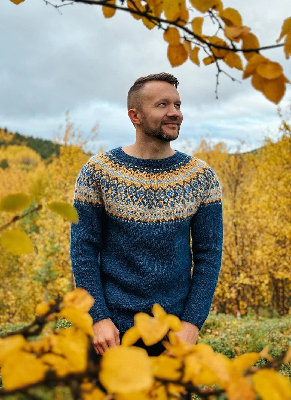 1927 Mens Lettlopi Wool sweater - Knitting Kit Anti-Pilling Anti-Shrink Durable