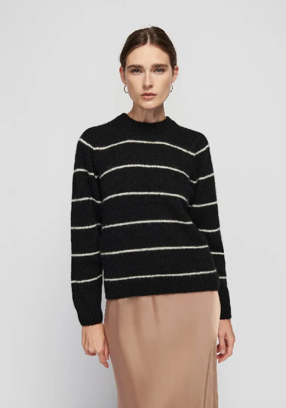 Busy Sweater Silk Blend Satin Velvet